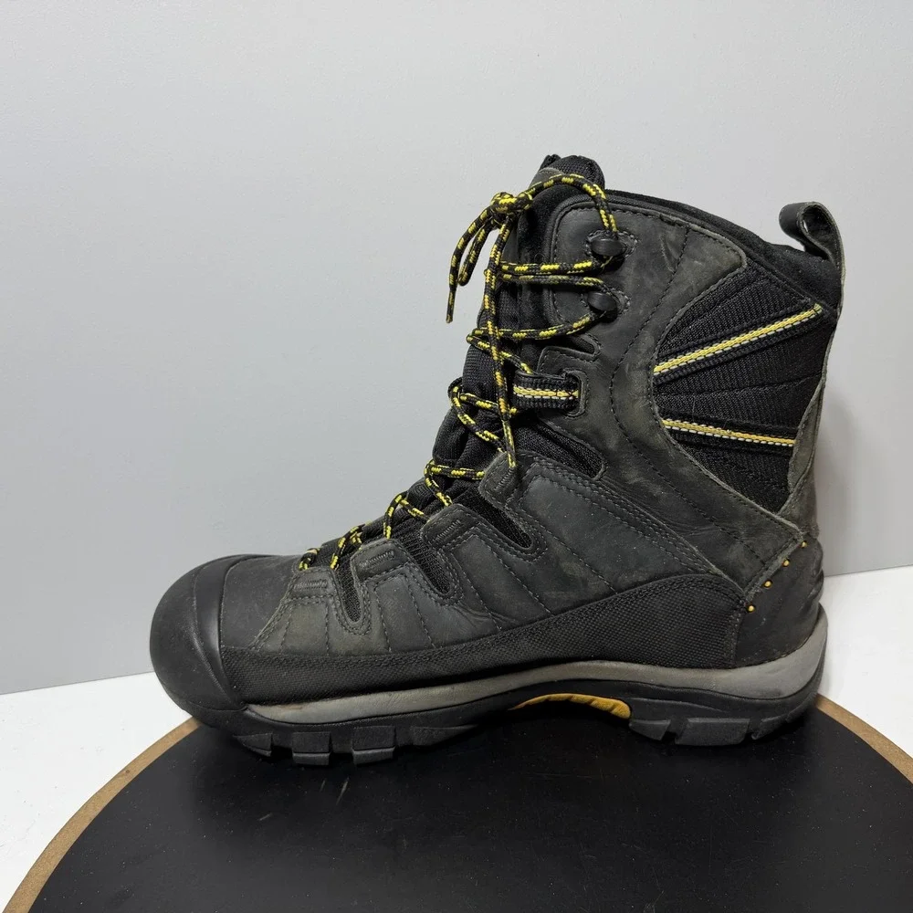 Keen Summit County Boots Mens 13 Black‎ Shellback Insulated Winter Snow Hiking